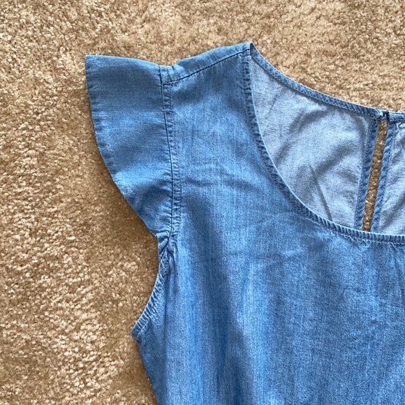 NWT - denim jumpsuit - Size: L - Picture 4 of 10